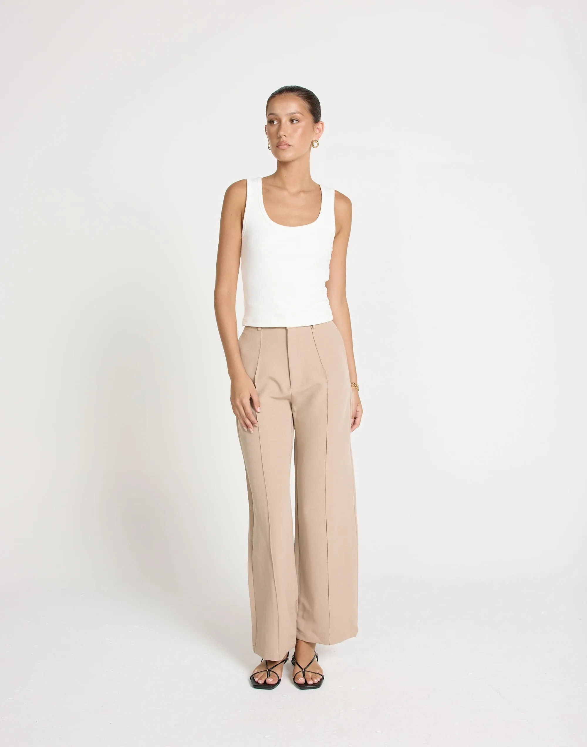 Colden Pants (Beige) - Petite sold by Charcoal Clothing product image thumbnail 4