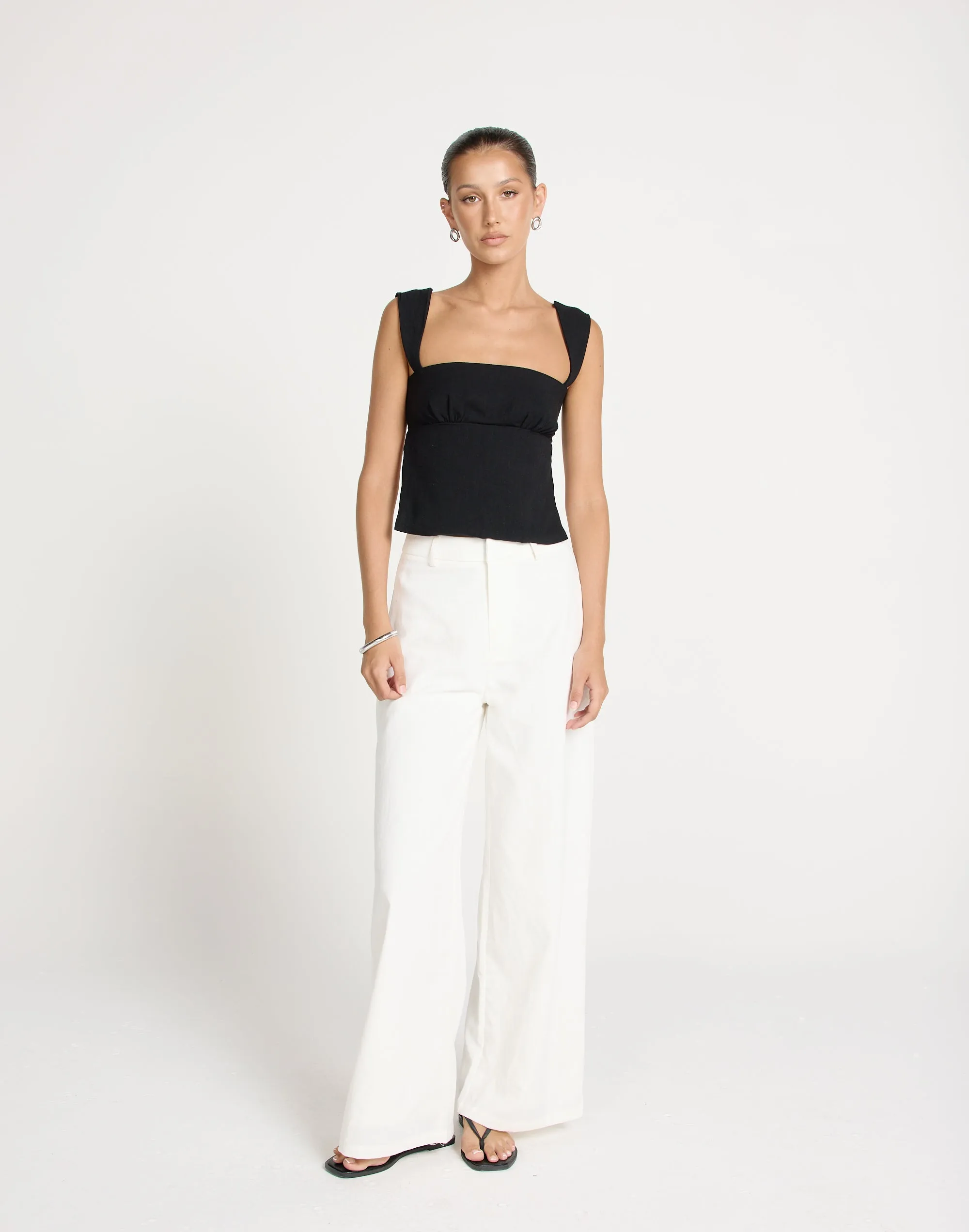 Schaffer Top (Black) sold by Charcoal Clothing