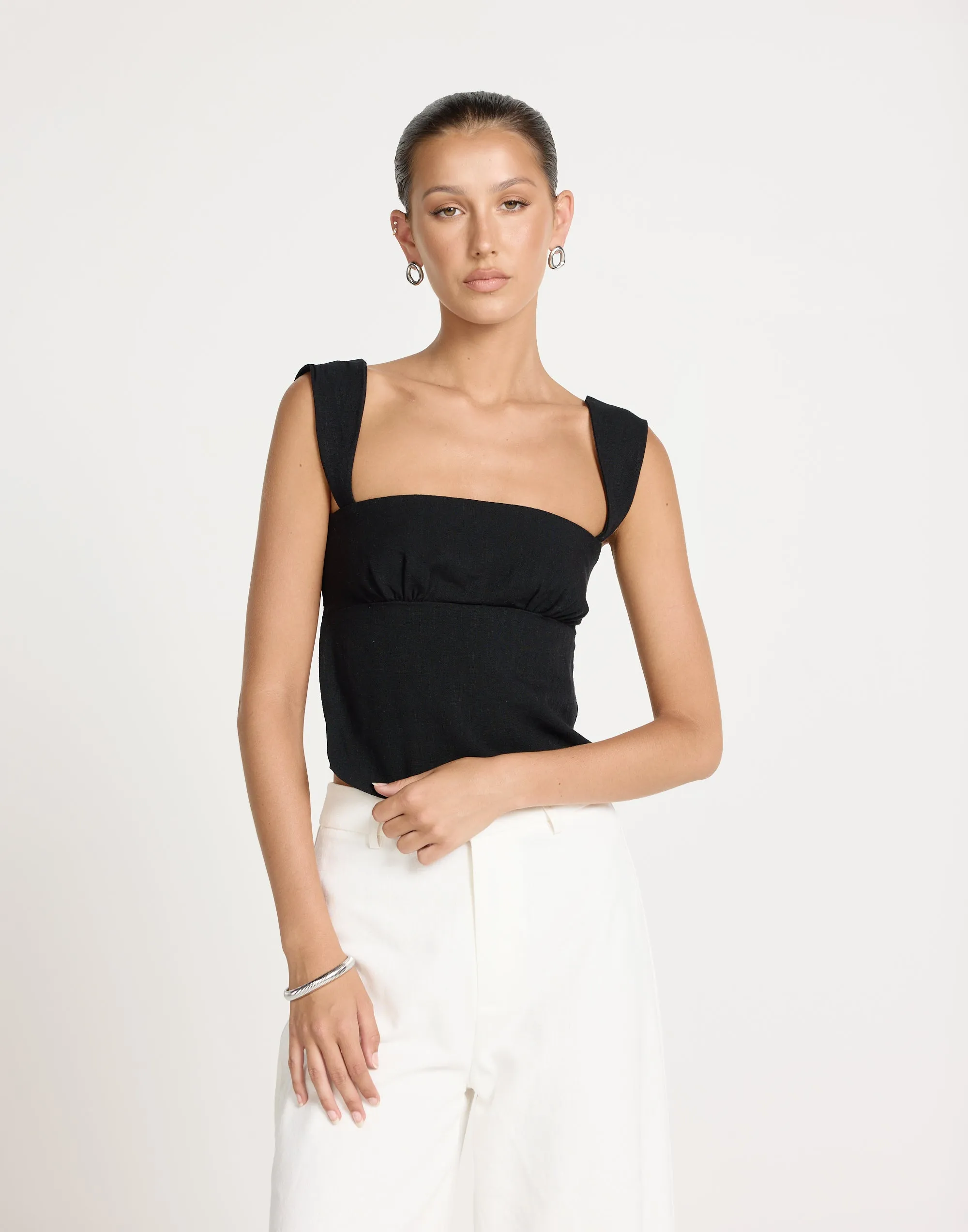 Schaffer Top (Black) sold by Charcoal Clothing product image thumbnail 3
