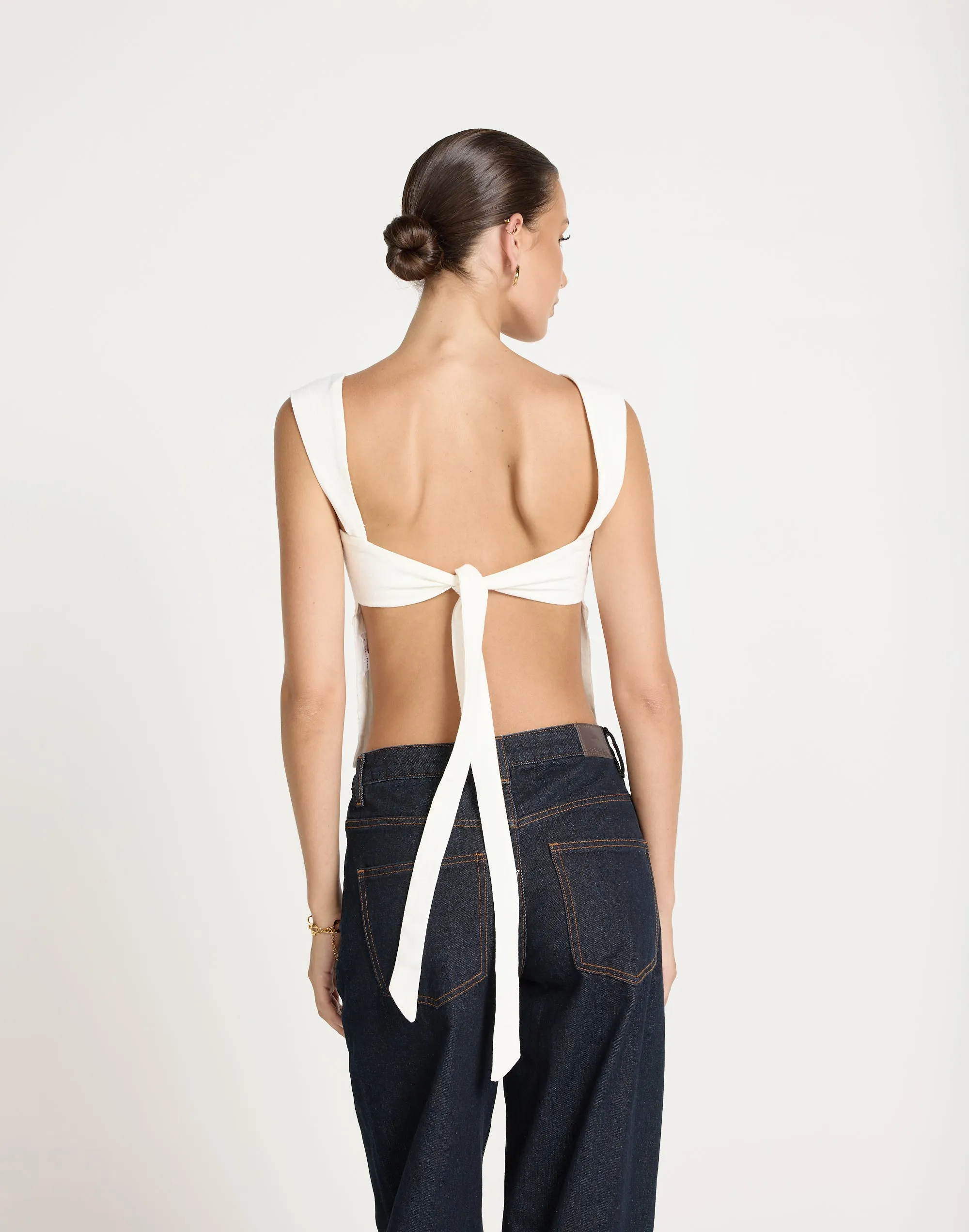 Schaffer Top (White) sold by Charcoal Clothing product image thumbnail 2