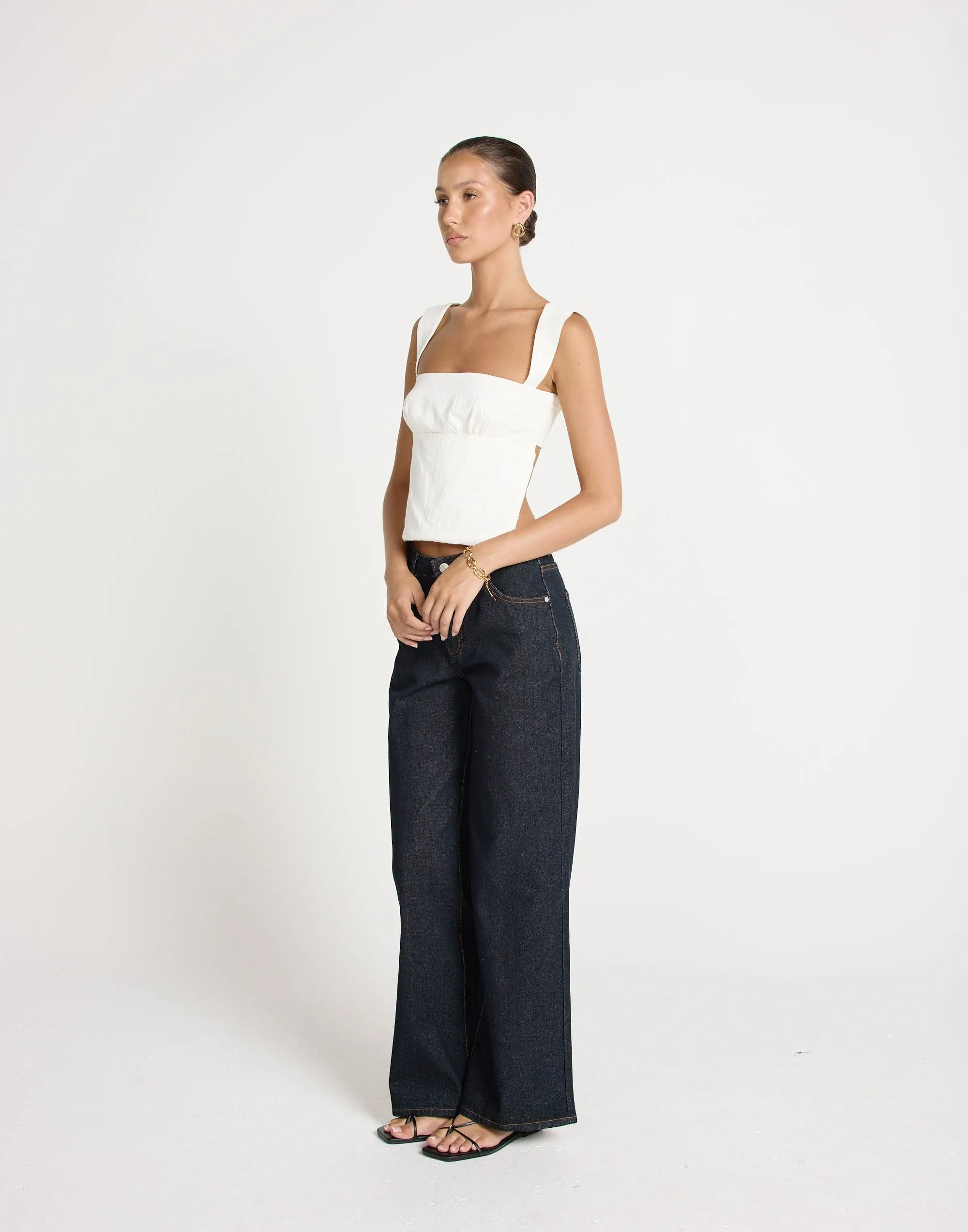 Schaffer Top (White) sold by Charcoal Clothing product image thumbnail 5