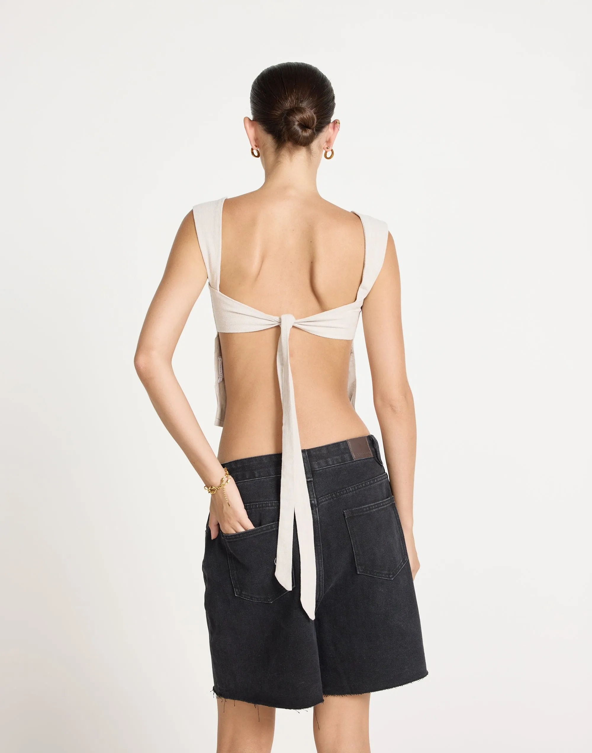 Schaffer Top (Latte) sold by Charcoal Clothing product image thumbnail 3