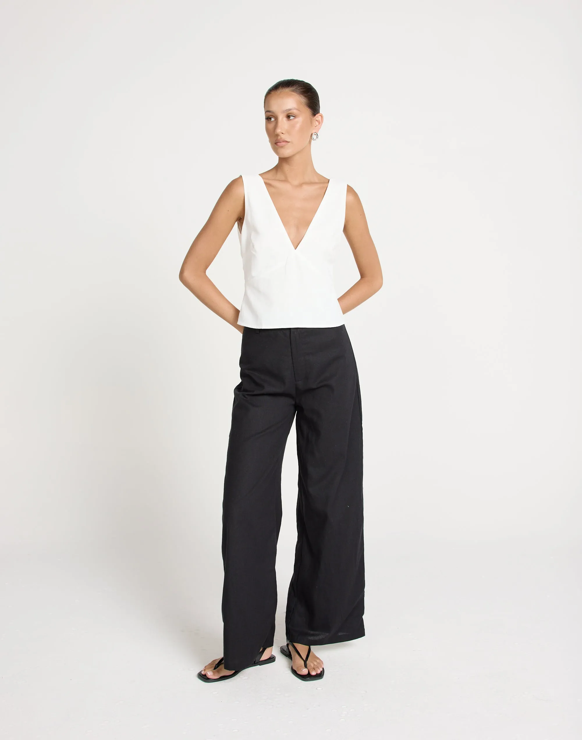 Elio Top (White) sold by Charcoal Clothing product image thumbnail 4