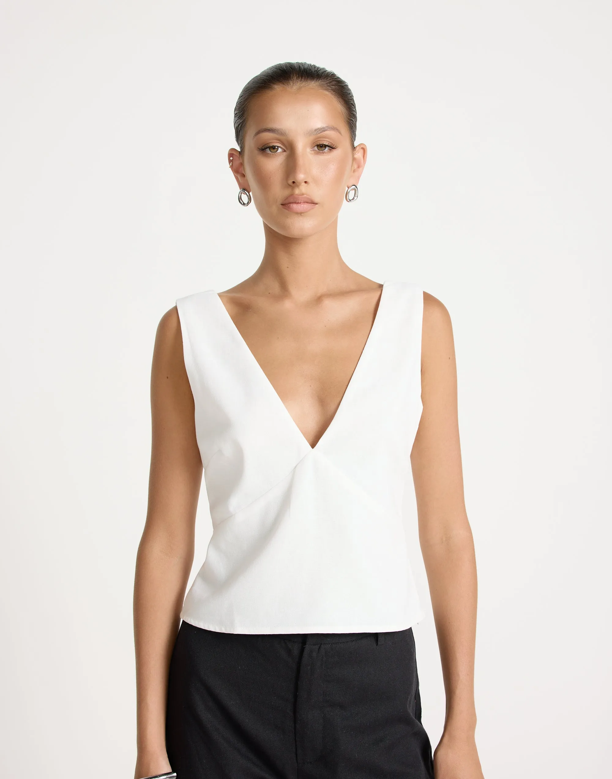 Elio Top (White) sold by Charcoal Clothing product image thumbnail 2