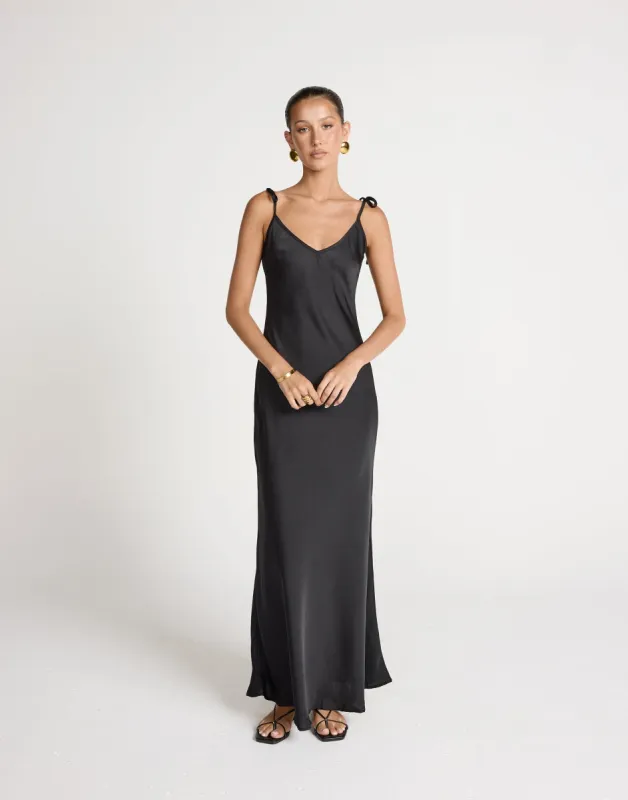 Jorjia Maxi Dress (Black) sold by Charcoal Clothing