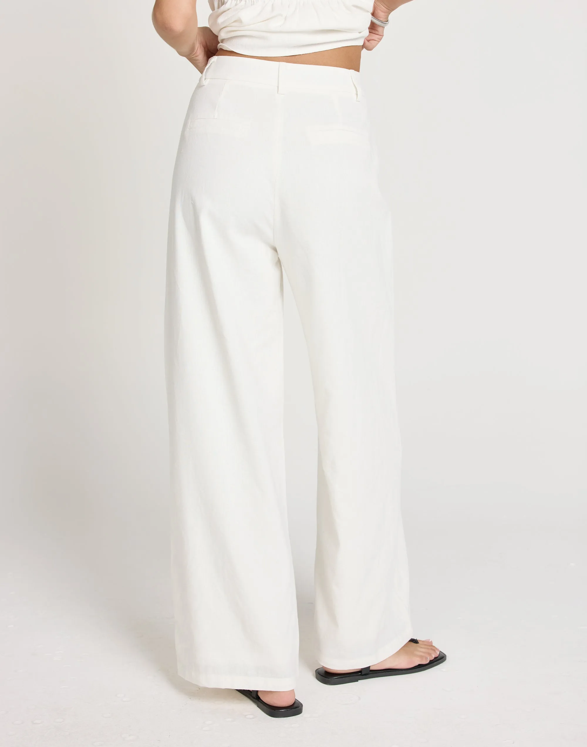 Paradise Pants (White) sold by Charcoal Clothing product image thumbnail 3