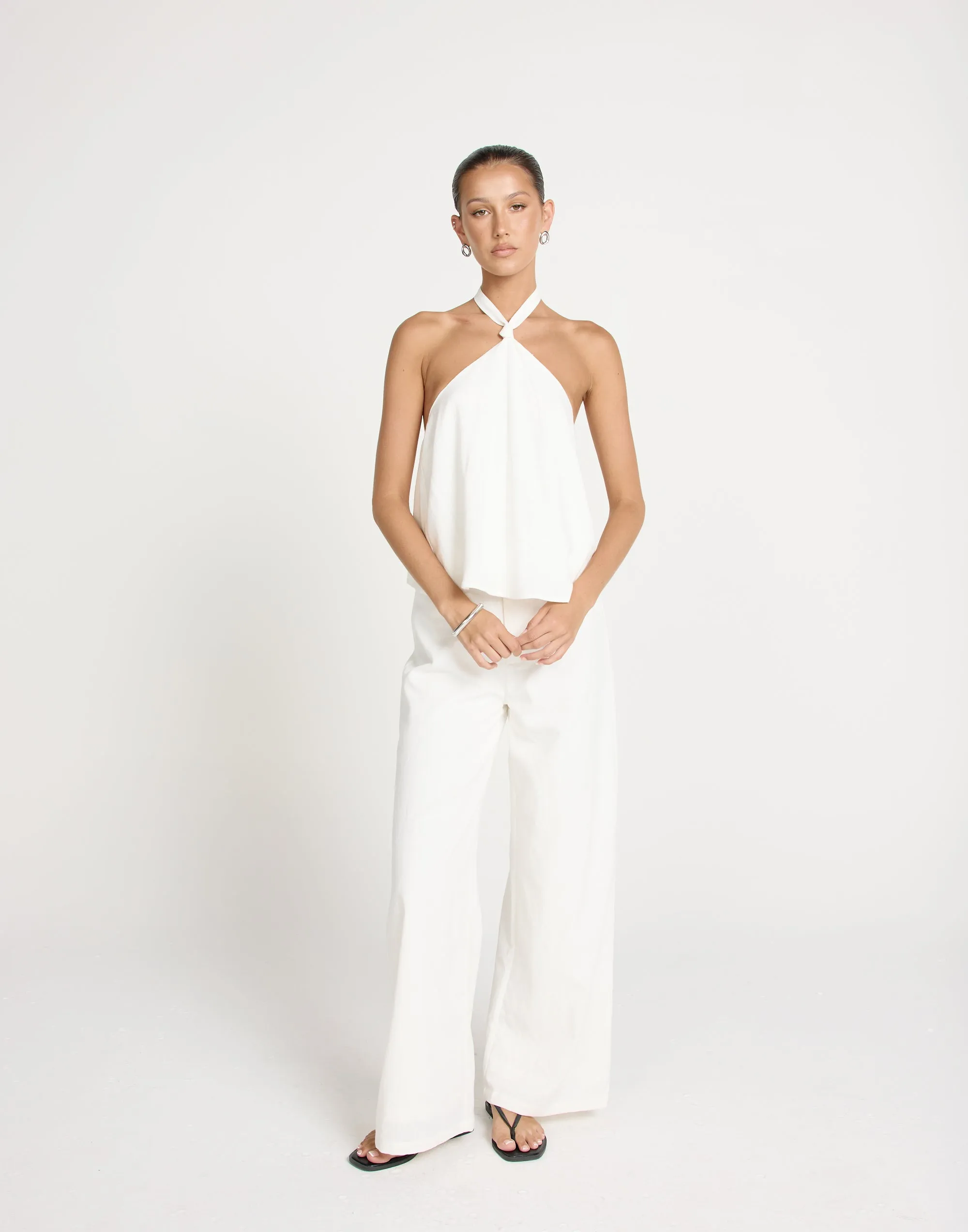 Paradise Pants (White) sold by Charcoal Clothing product image thumbnail 5
