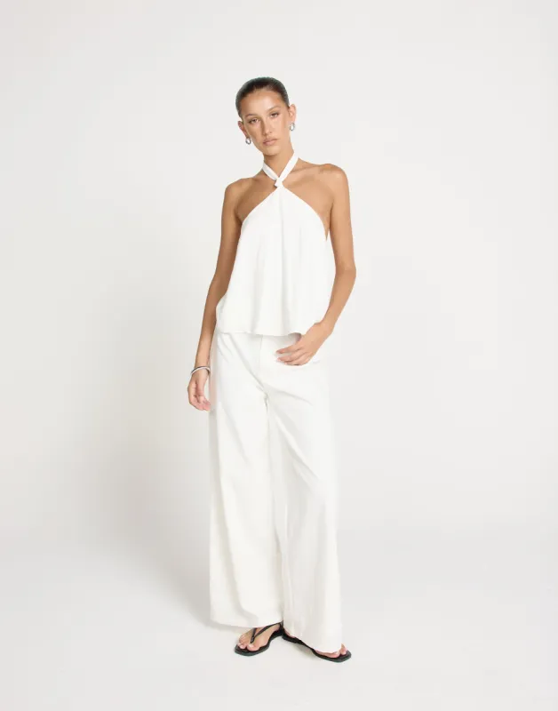 Paradise Pants (White) sold by Charcoal Clothing