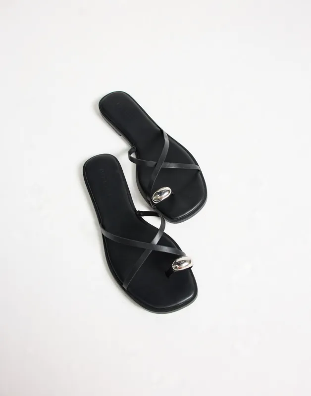 Nya Flats (Black) - By Billini sold by Charcoal Clothing