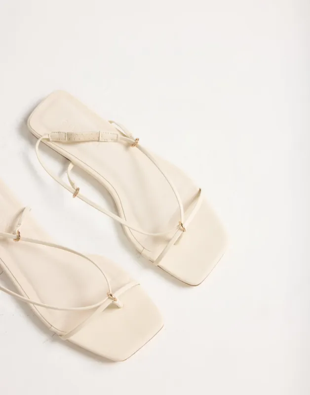 Fleta Flats (Bone) - By Billini sold by Charcoal Clothing
