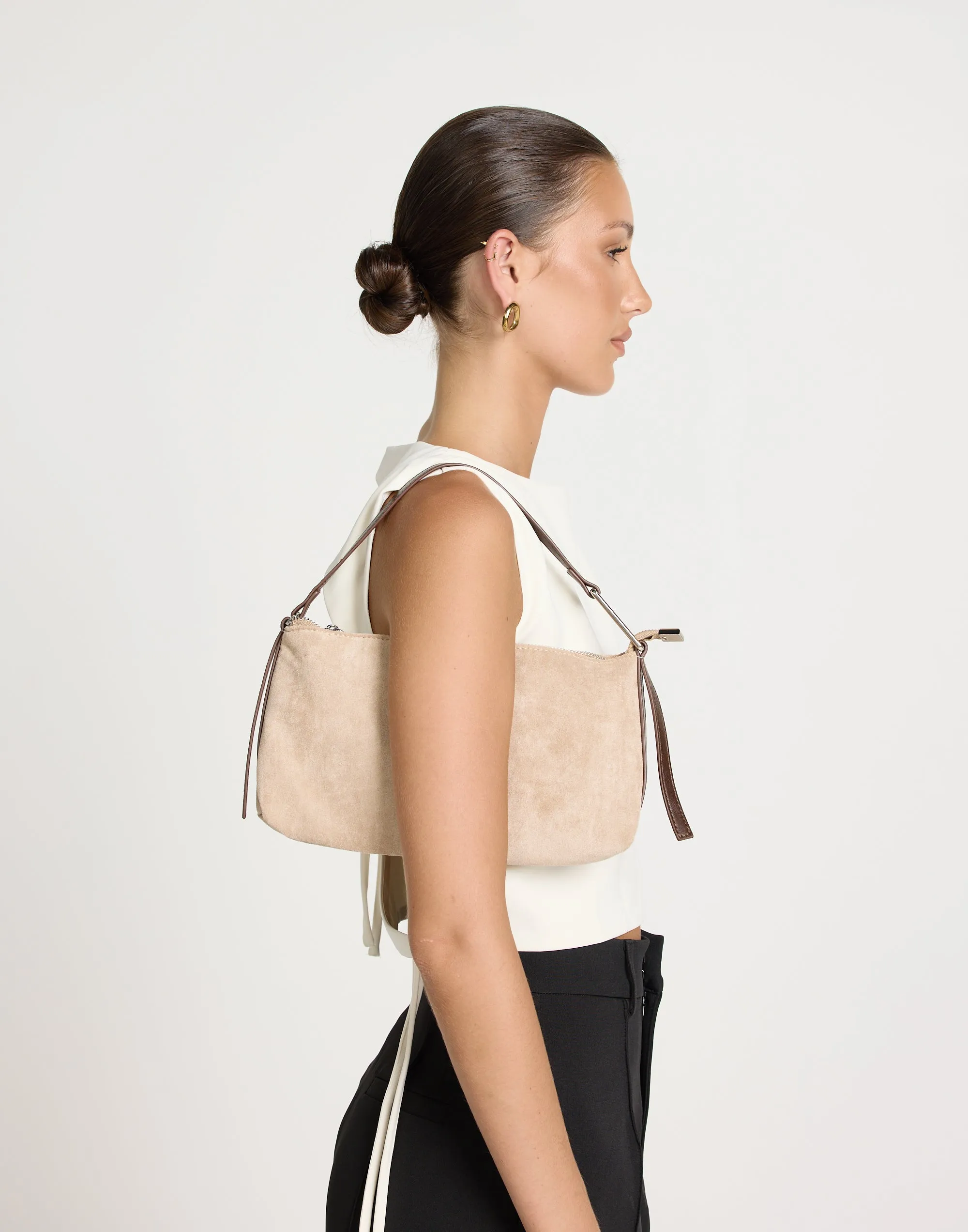 Bonnie Shoulder Bag (Light Beige) - By Billini sold by Charcoal Clothing product image thumbnail 3