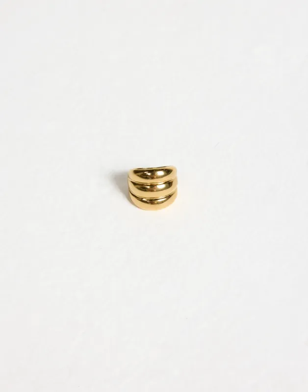 Jasper Ring (Gold) sold by Charcoal Clothing