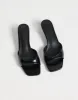 Blossom Heels (Black Shine) - By Billini sold by Charcoal Clothing