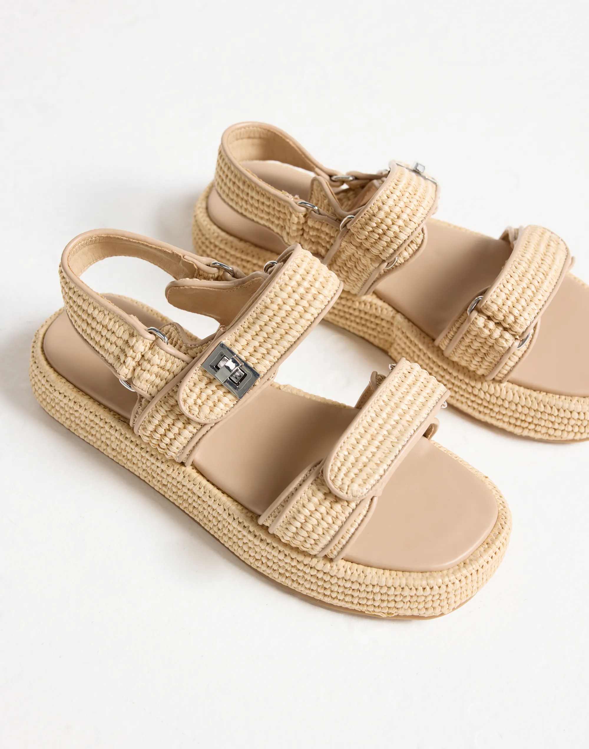 Revive Sandals (Natural Raffia) - By Therapy sold by Charcoal Clothing product image thumbnail 3
