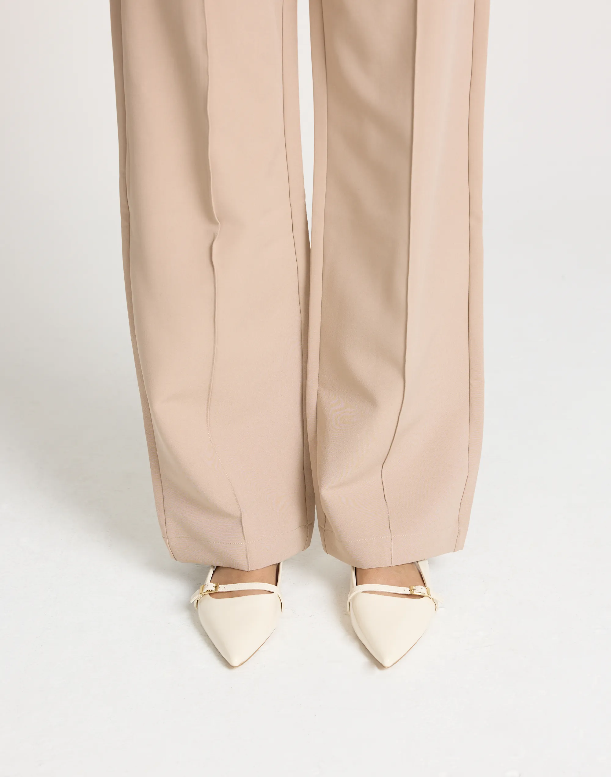 Ilie Flats (Ivory Patent) - By Billini sold by Charcoal Clothing product image thumbnail 2