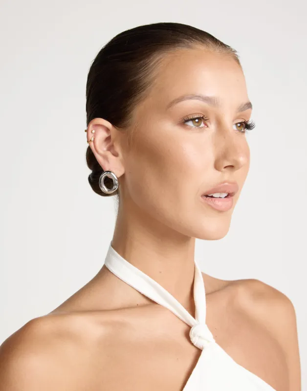 Rada Earrings (Silver) sold by Charcoal Clothing