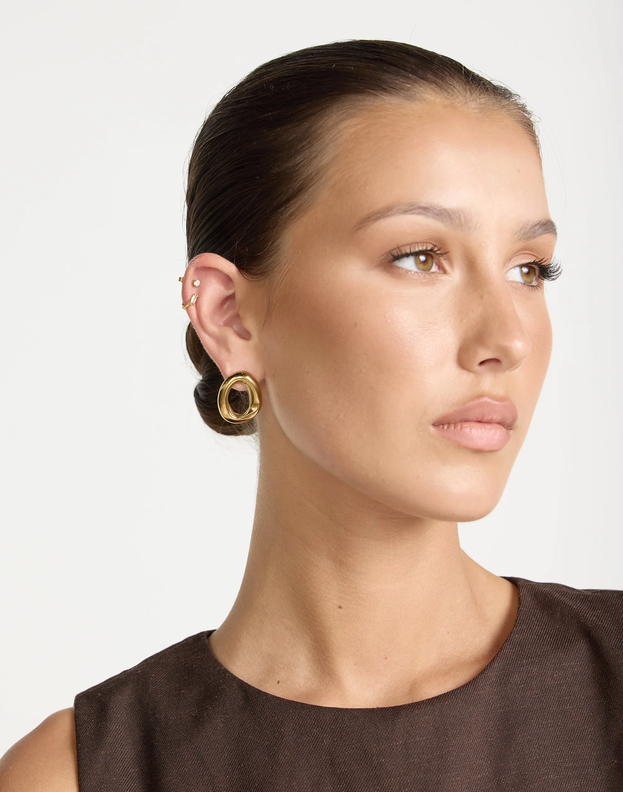 Rada Earrings (Gold) sold by Charcoal Clothing product image thumbnail 3