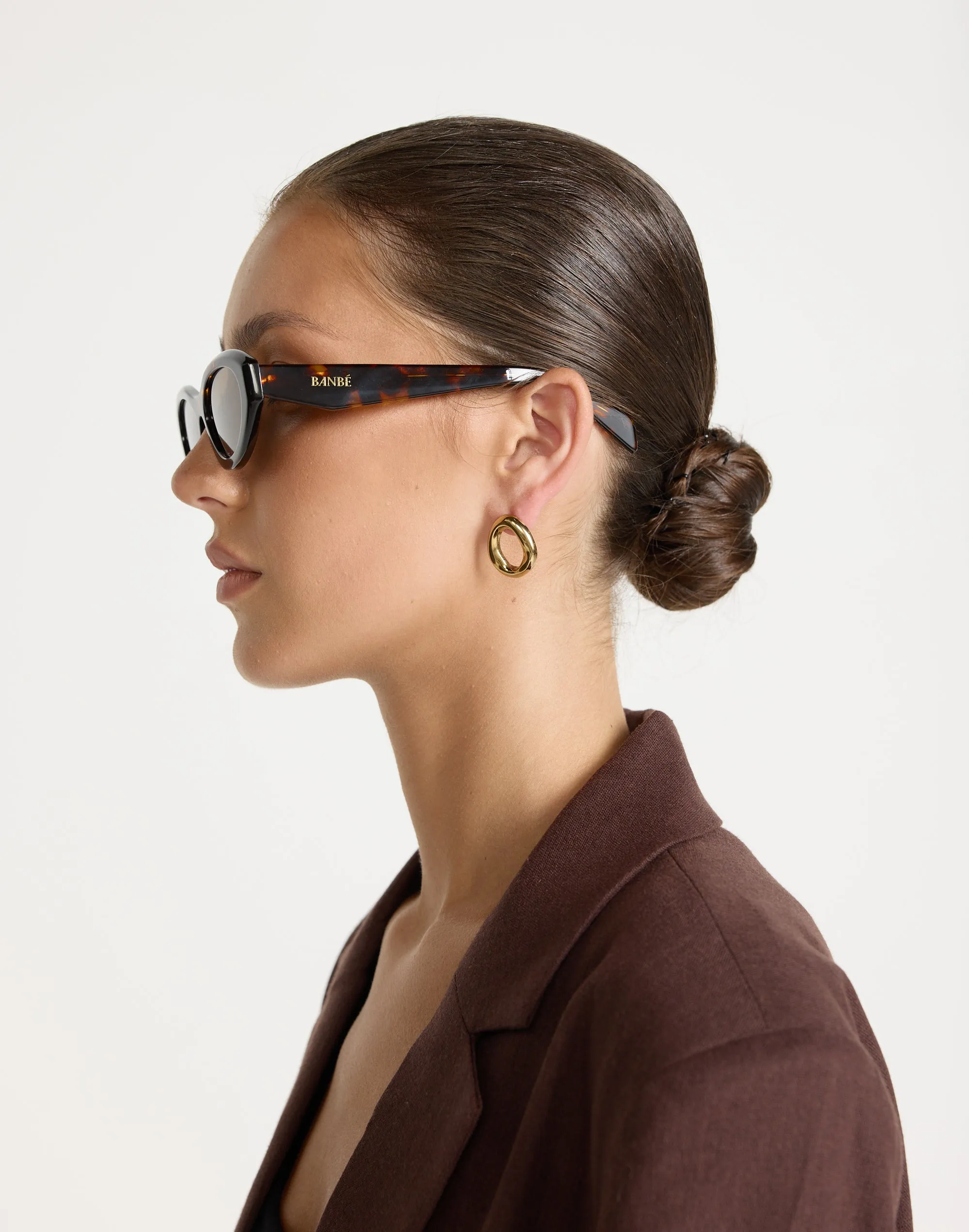 Rada Earrings (Gold) sold by Charcoal Clothing product image thumbnail 4