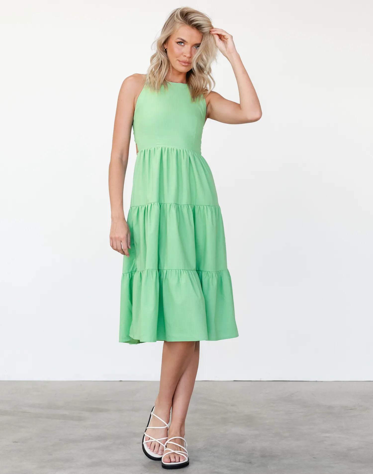 Franke Midi Dress (Green) sold by Charcoal Clothing product image thumbnail 4