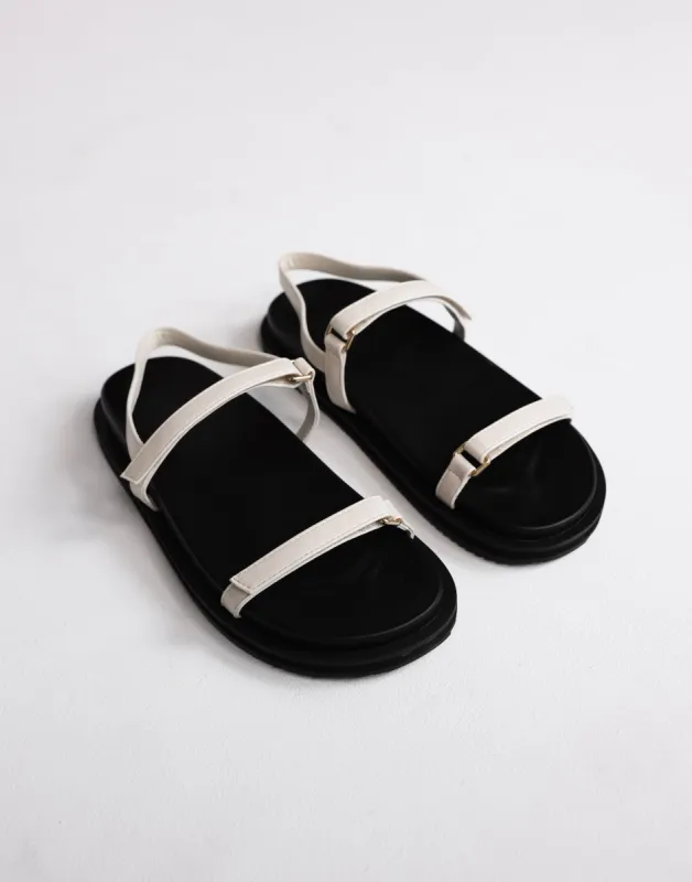 Tasa Sandals (Ivory) - By Billini sold by Charcoal Clothing