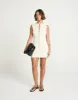 Caisey Mini Dress (Oat) sold by Charcoal Clothing