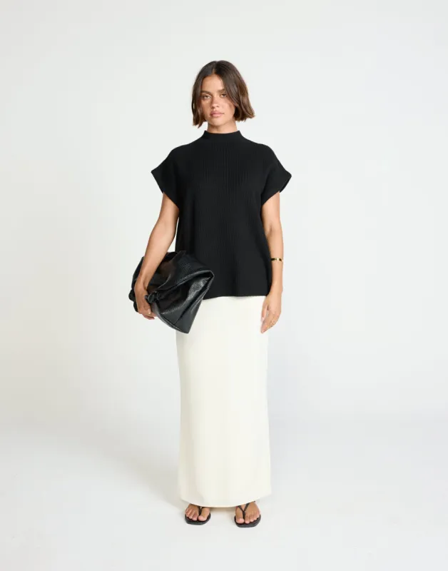 Riley Vest (Black) sold by Charcoal Clothing