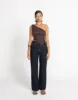 Lily-Rose Top (Chocolate) sold by Charcoal Clothing
