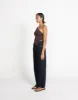 Lily-Rose Top (Chocolate) sold by Charcoal Clothing