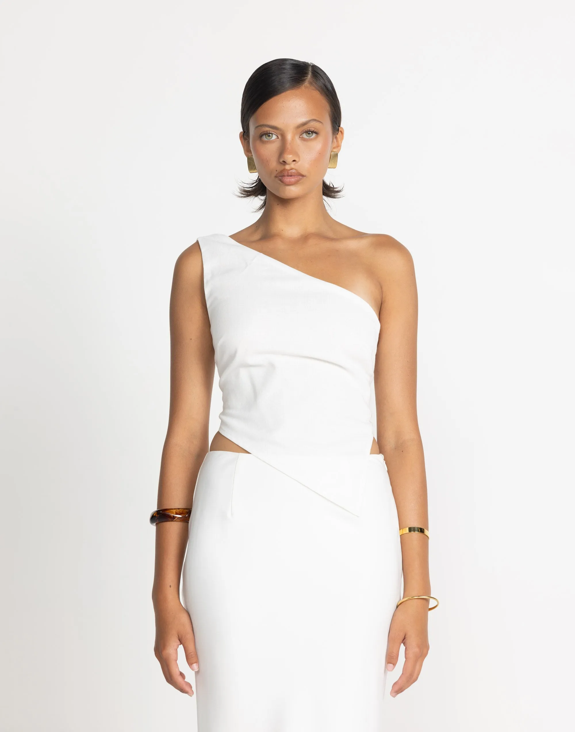 Lily-Rose Top (White) sold by Charcoal Clothing product image thumbnail 4