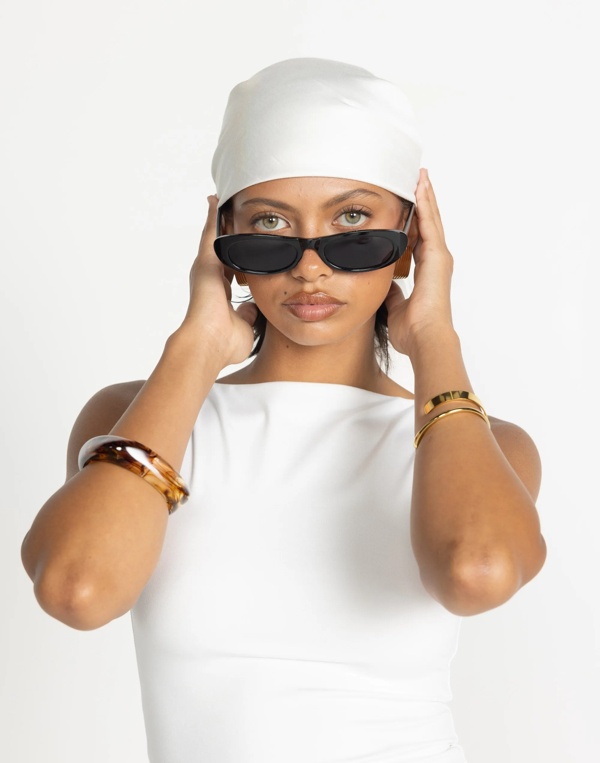 Jamina Sunglasses (Black) sold by Charcoal Clothing product image thumbnail 4