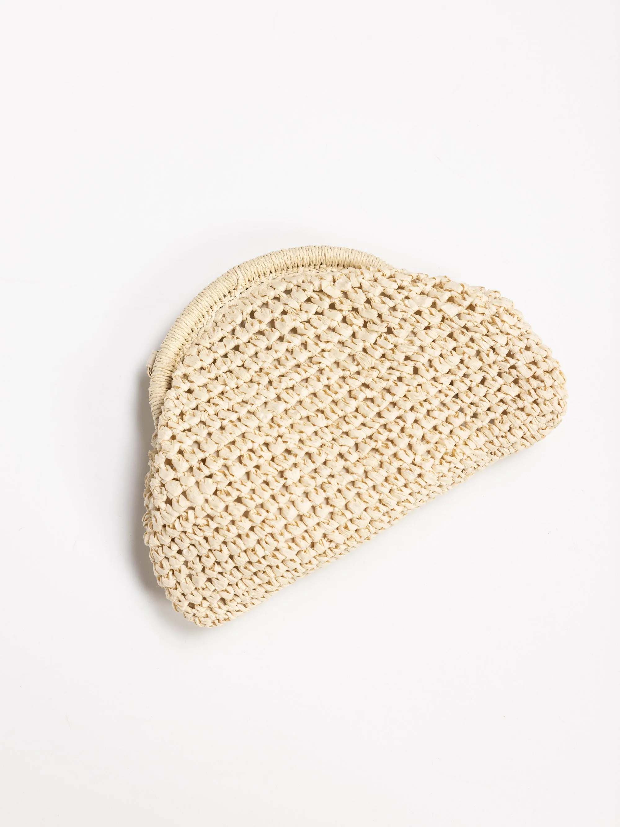 Bette Clutch (Natural Raffia) - By Billini sold by Charcoal Clothing