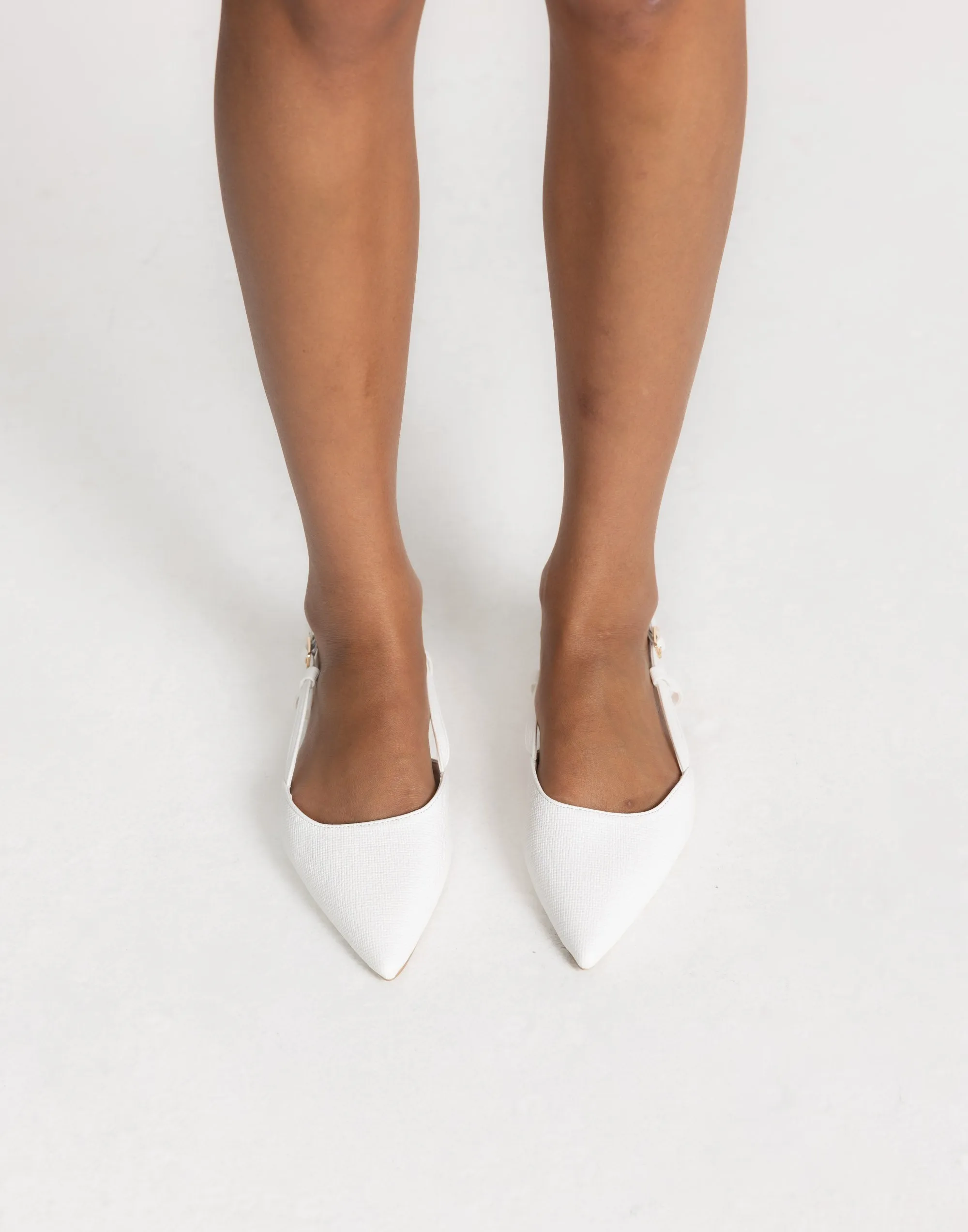 Iver Flats (White Raffia) - By Billini sold by Charcoal Clothing product image thumbnail 4