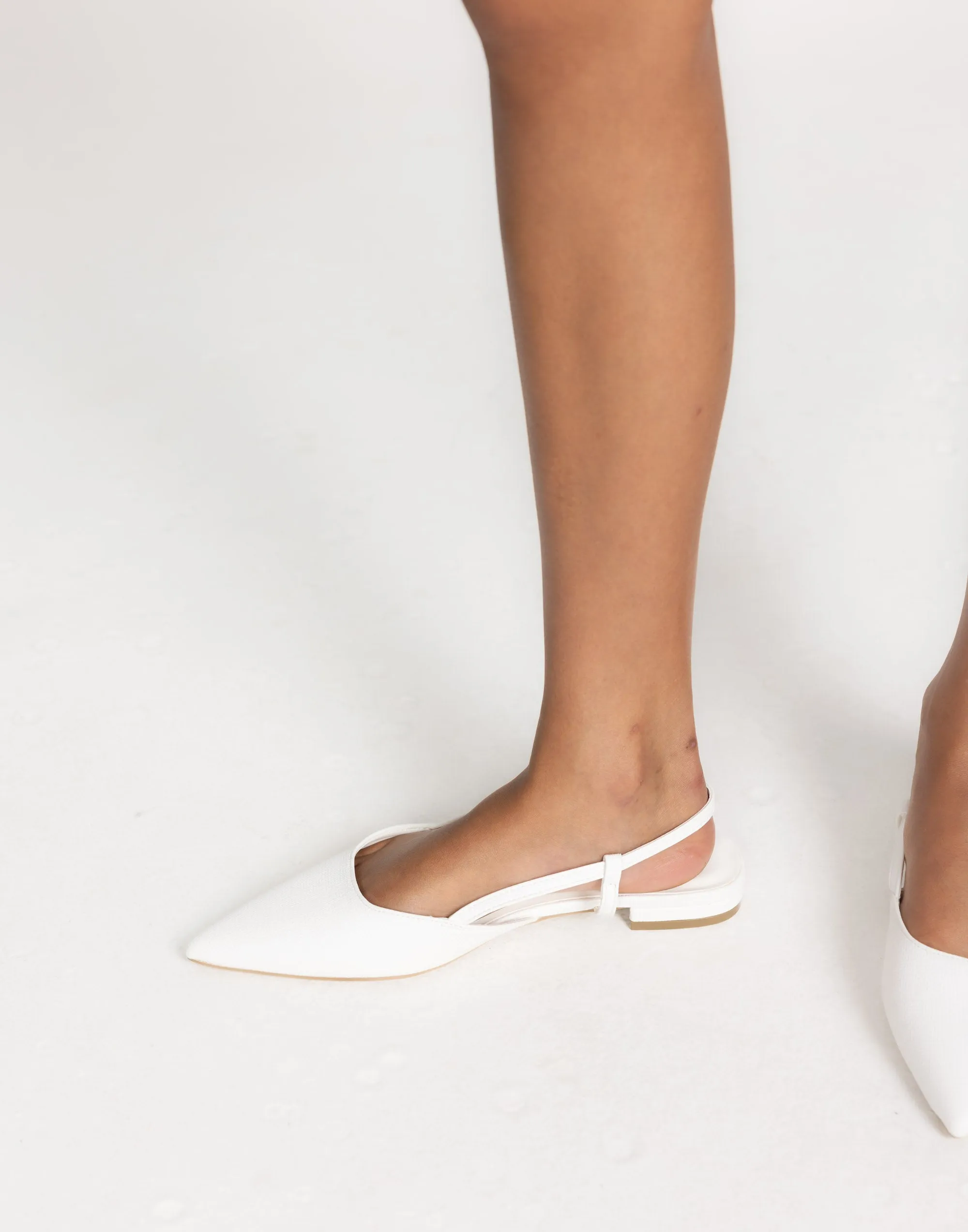 Iver Flats (White Raffia) - By Billini sold by Charcoal Clothing product image thumbnail 5
