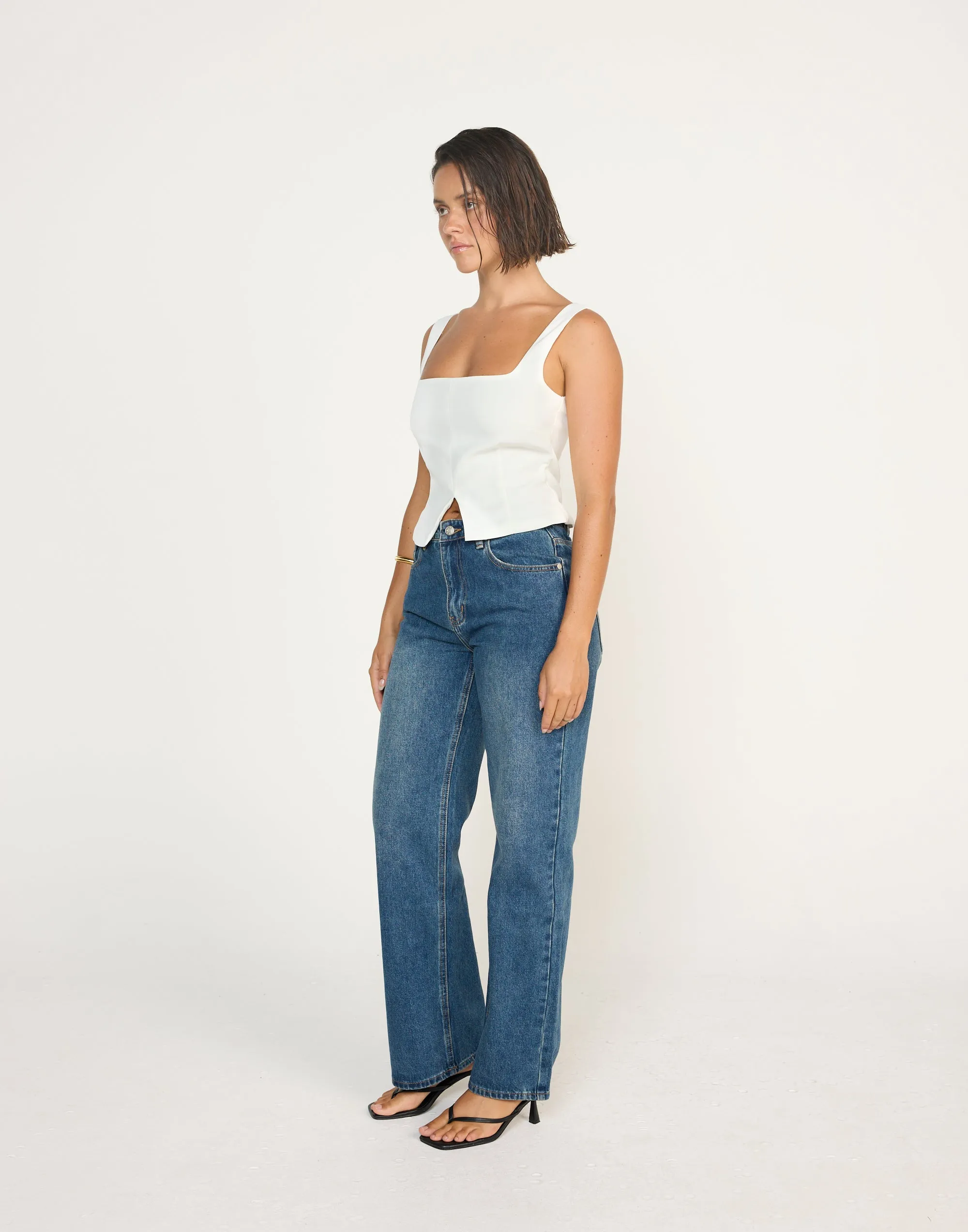 Nerissa Top (White) sold by Charcoal Clothing product image thumbnail 4