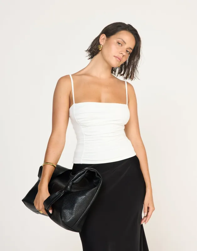 Mira Top (White) sold by Charcoal Clothing