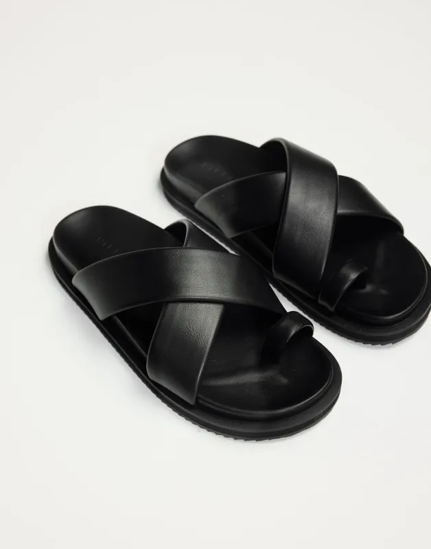 Trixie Sandals (Black) - By Billini sold by Charcoal Clothing