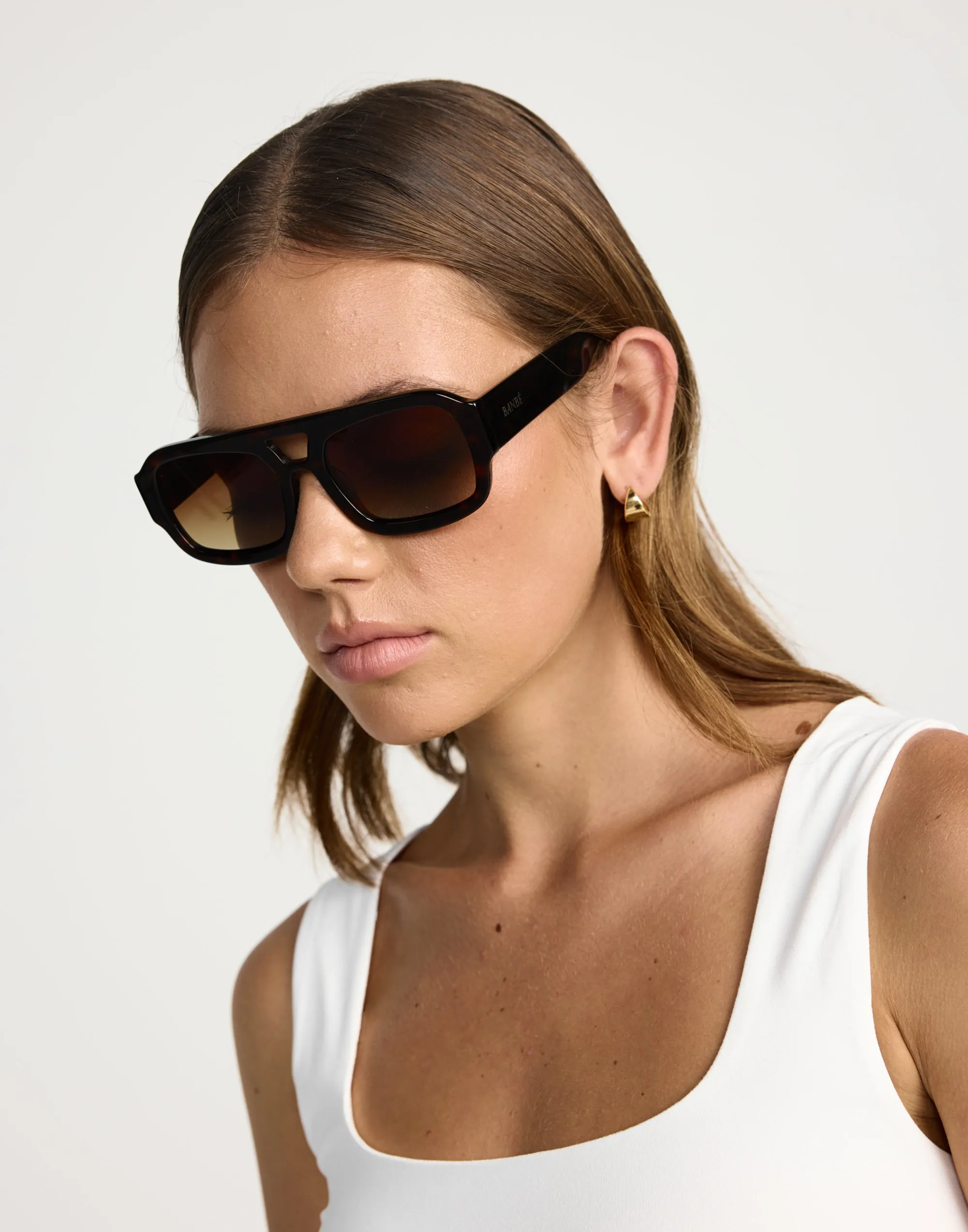 The Suki Sunglasses (Dark Havana Tort Chocolate Fade) - By Banbé sold by Charcoal Clothing product image thumbnail 3
