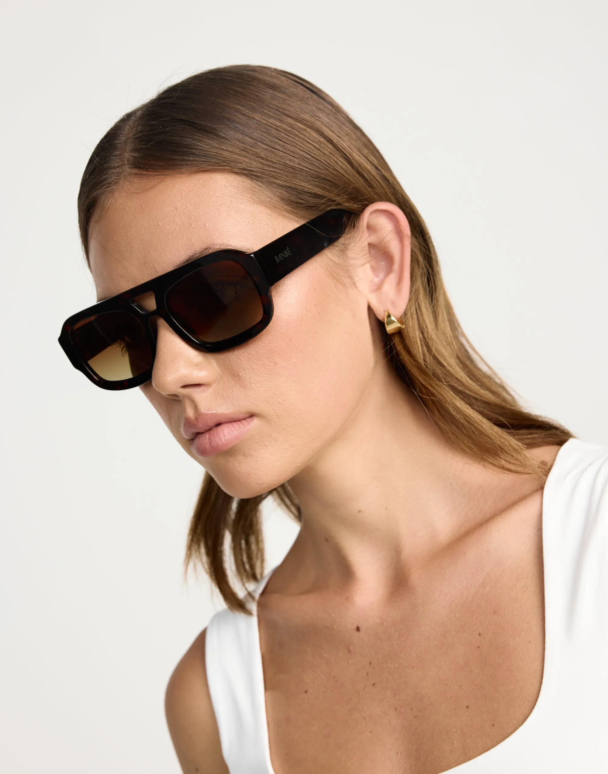 The Suki Sunglasses (Dark Havana Tort Chocolate Fade) - By Banbé sold by Charcoal Clothing product image thumbnail 2