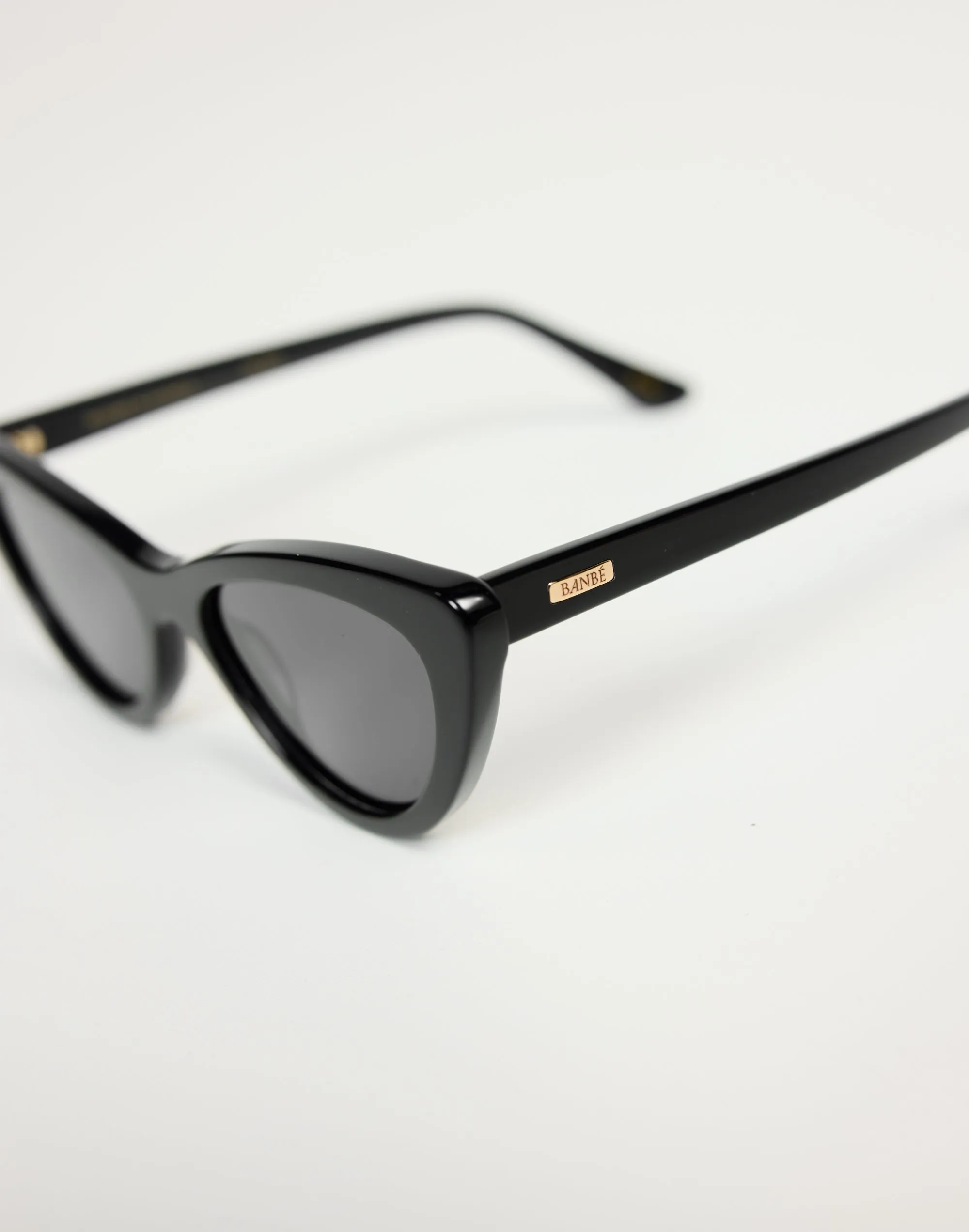 The Isla Sunglasses (Black/Black) - By Banbé sold by Charcoal Clothing product image thumbnail 4