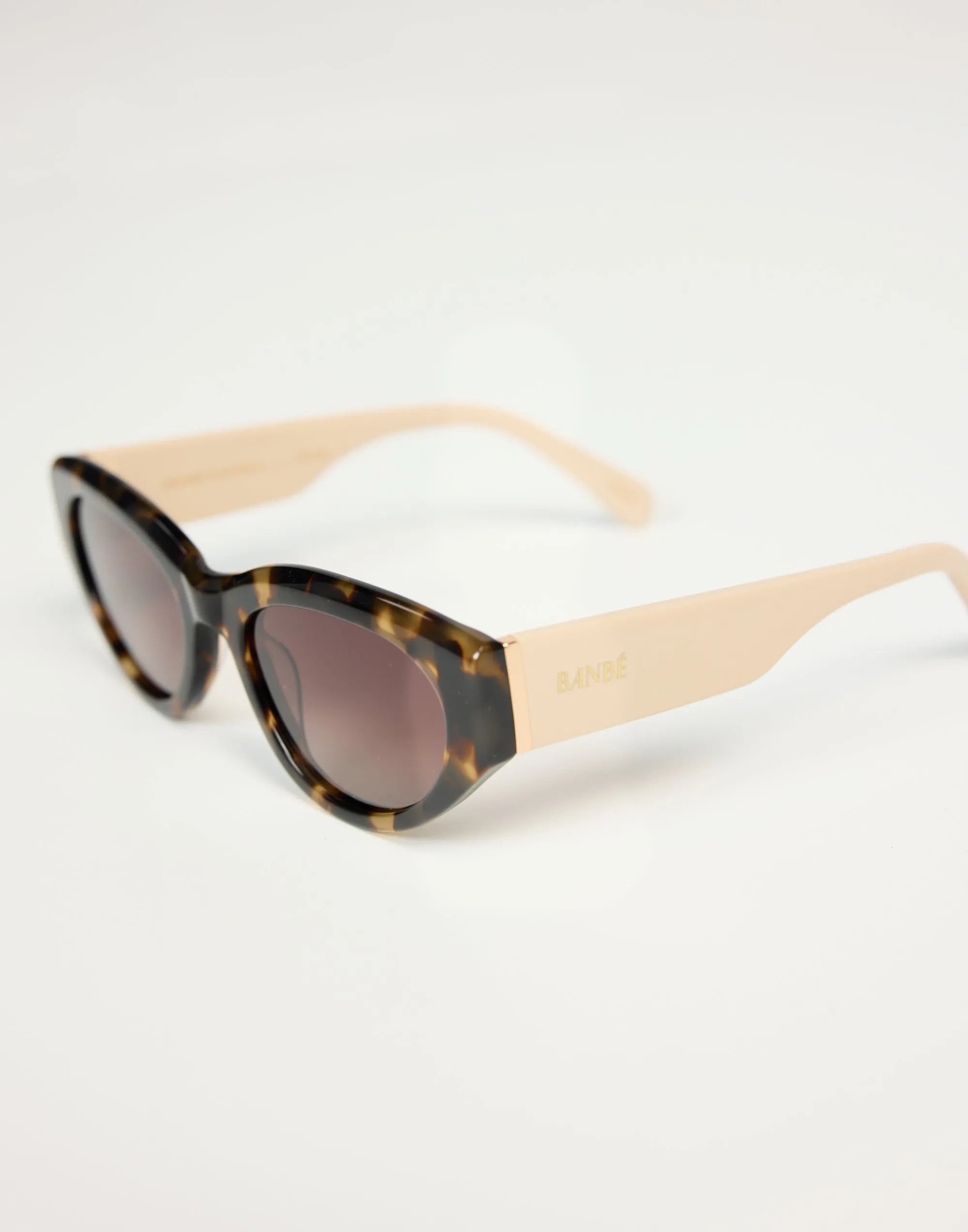The Alba Sunglasses (Toffee Tort Bisque Pecan) - By Banbé sold by Charcoal Clothing