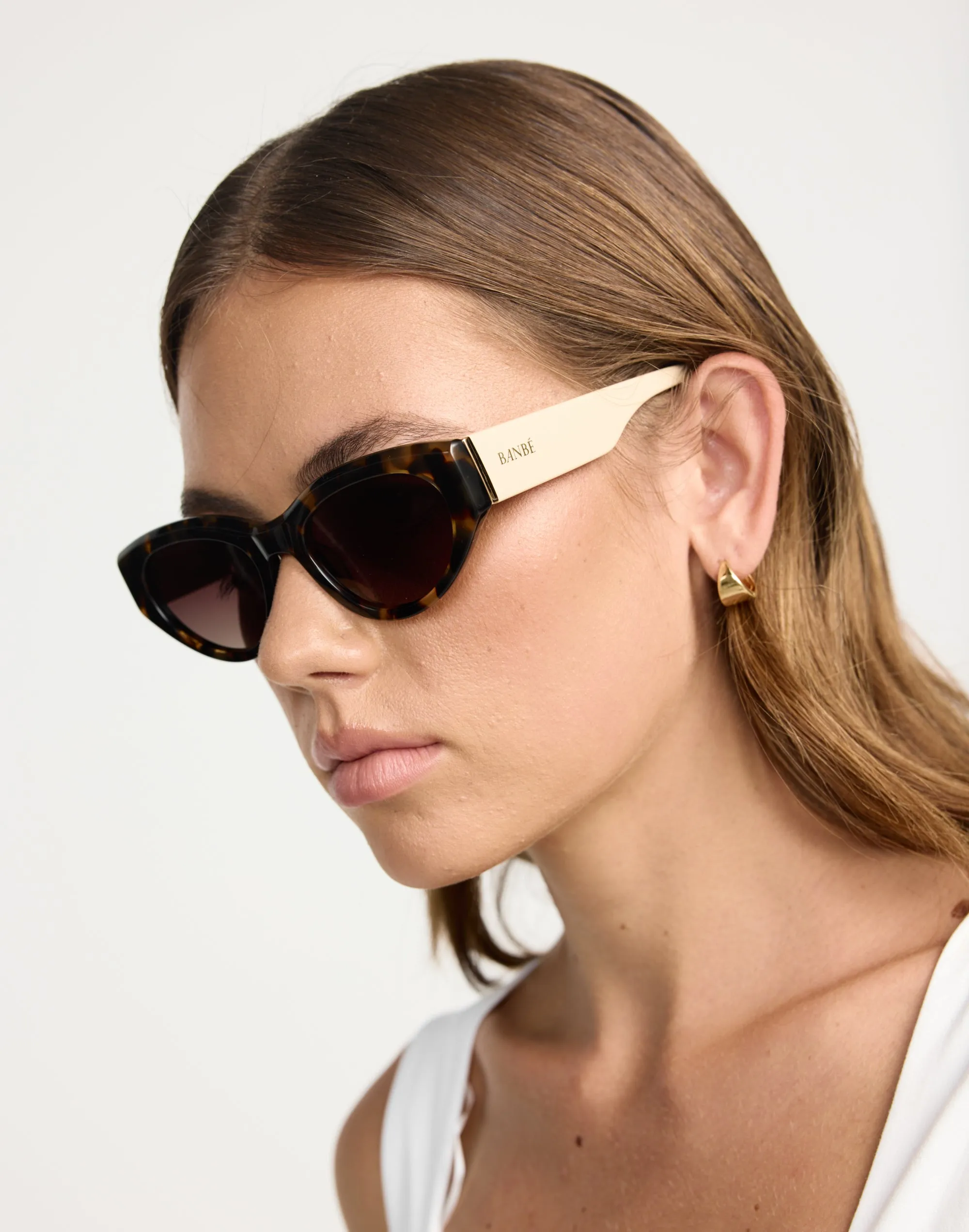 The Alba Sunglasses (Toffee Tort Bisque Pecan) - By Banbé sold by Charcoal Clothing product image thumbnail 2