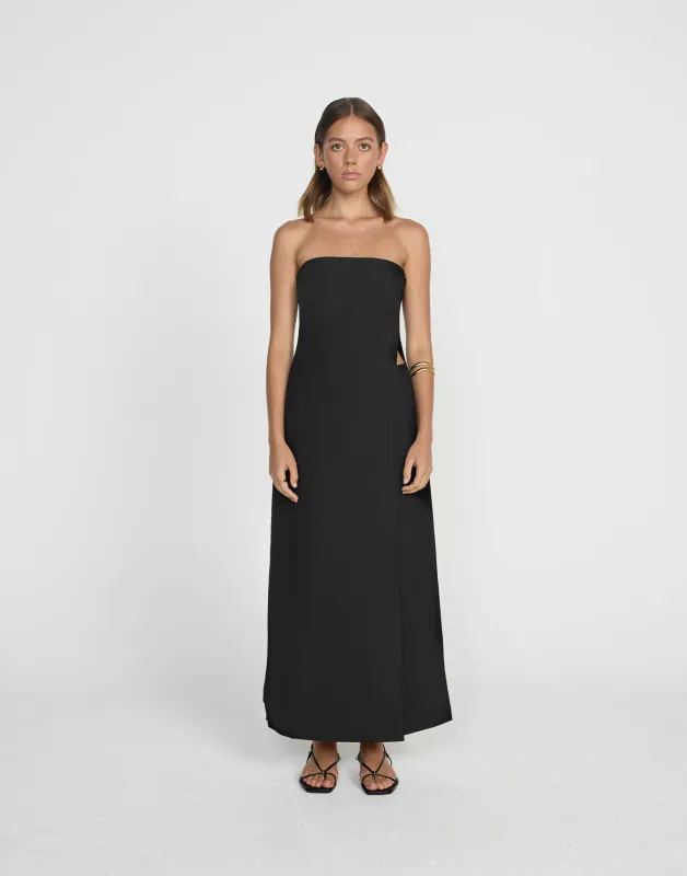 Gabby Maxi Dress (Black) sold by Charcoal Clothing