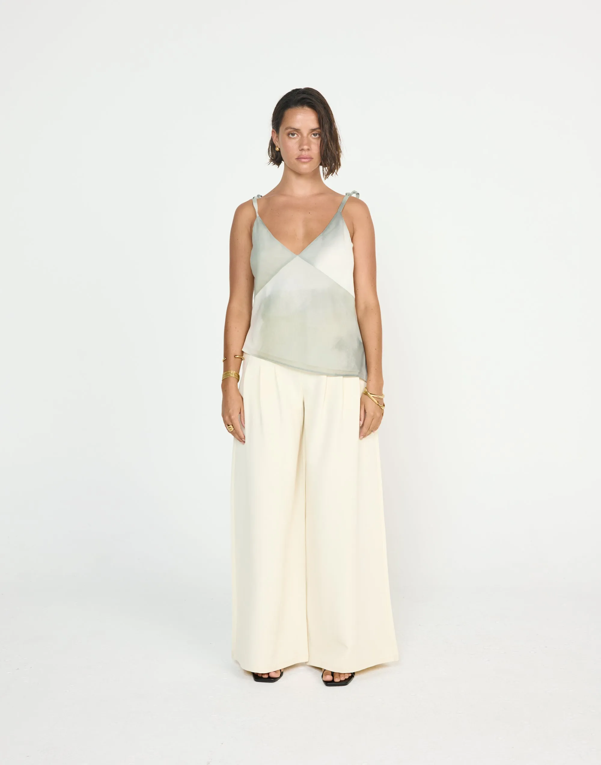 Adrina Top (Sage) sold by Charcoal Clothing