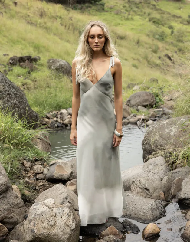 Adrina Maxi Dress (Sage) sold by Charcoal Clothing