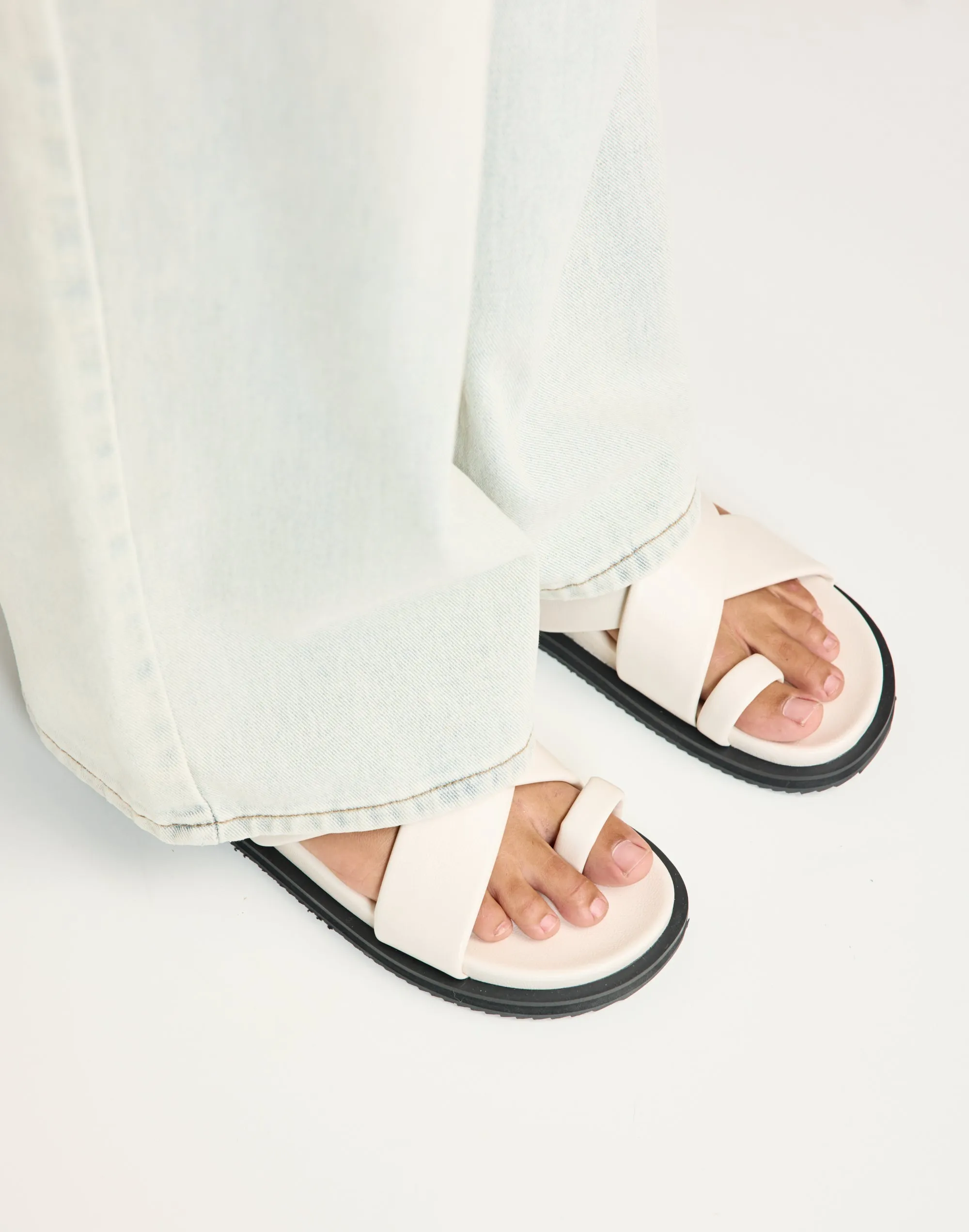 Trixie Slides (Ivory) - By Billini sold by Charcoal Clothing product image thumbnail 4