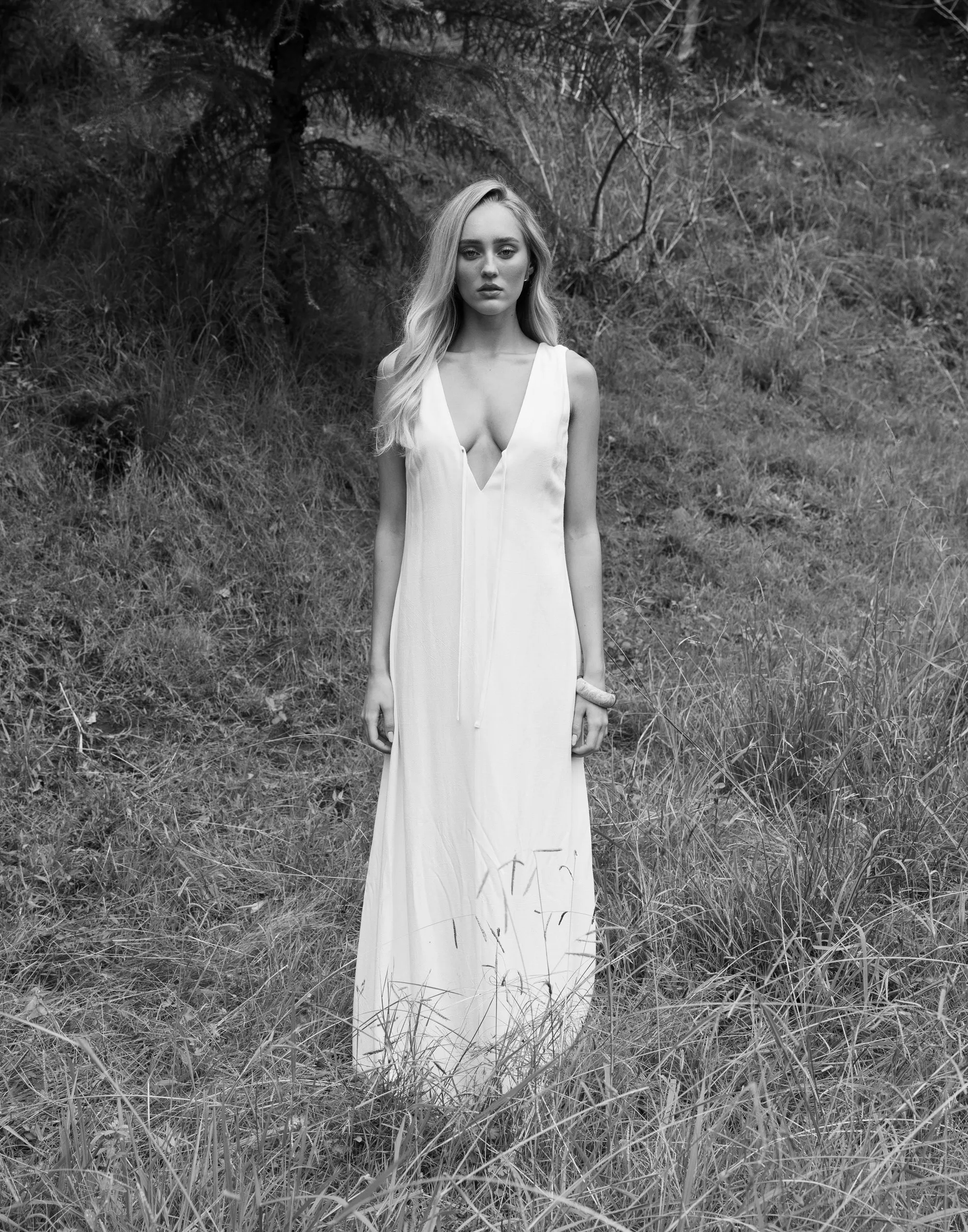 Seascape Maxi Dress (White) sold by Charcoal Clothing product image thumbnail 4