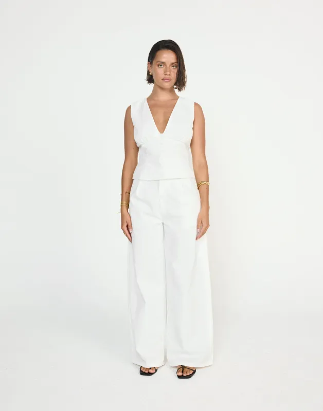 Nautical Pants (White) sold by Charcoal Clothing