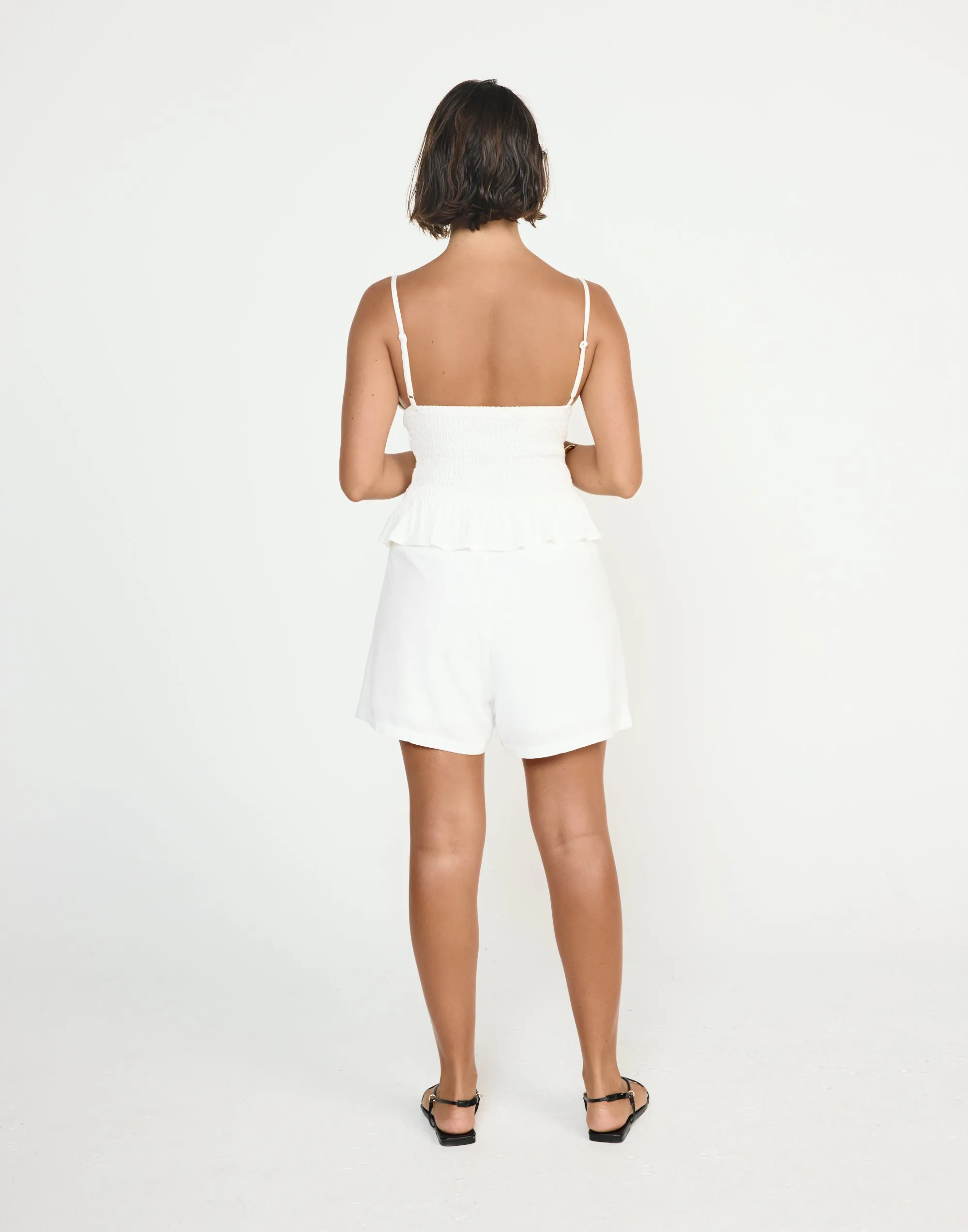 Kai Shorts (White) sold by Charcoal Clothing product image thumbnail 2