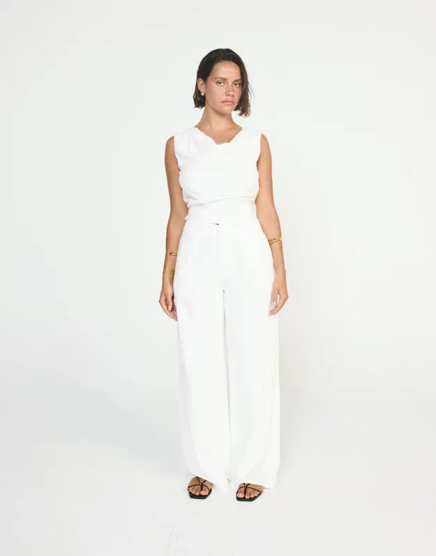 Shoreline Top (White) sold by Charcoal Clothing