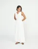 Shoreline Maxi Dress (White) sold by Charcoal Clothing